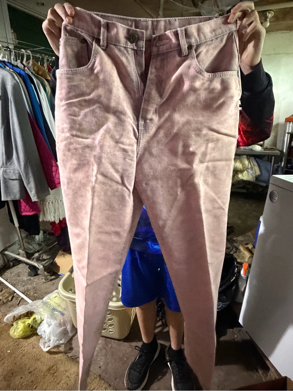 Women’s Vintage Braxton Acid Wash DenimJeans. Pink.Never Worn. Size 7.